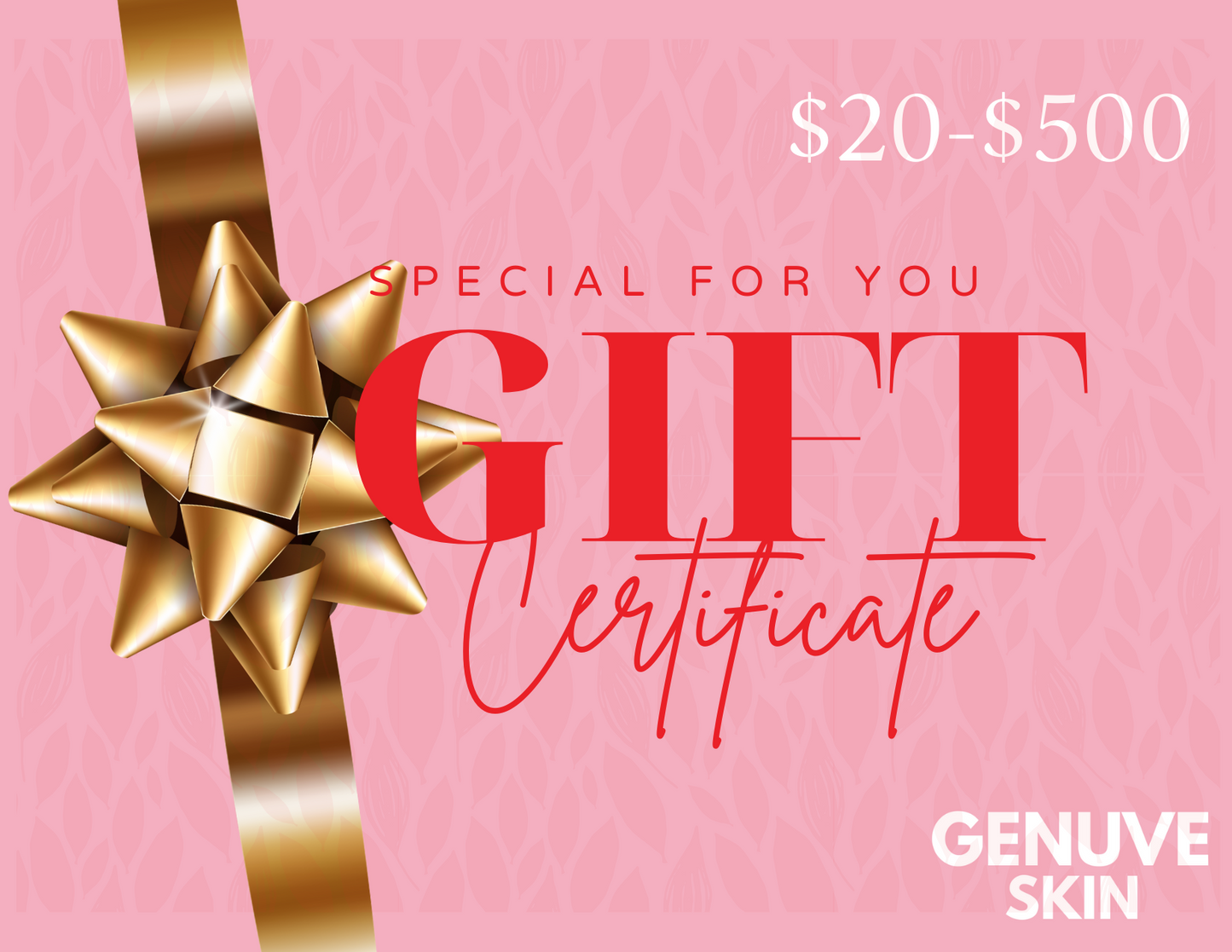 Genuve Skin E-Gift Card