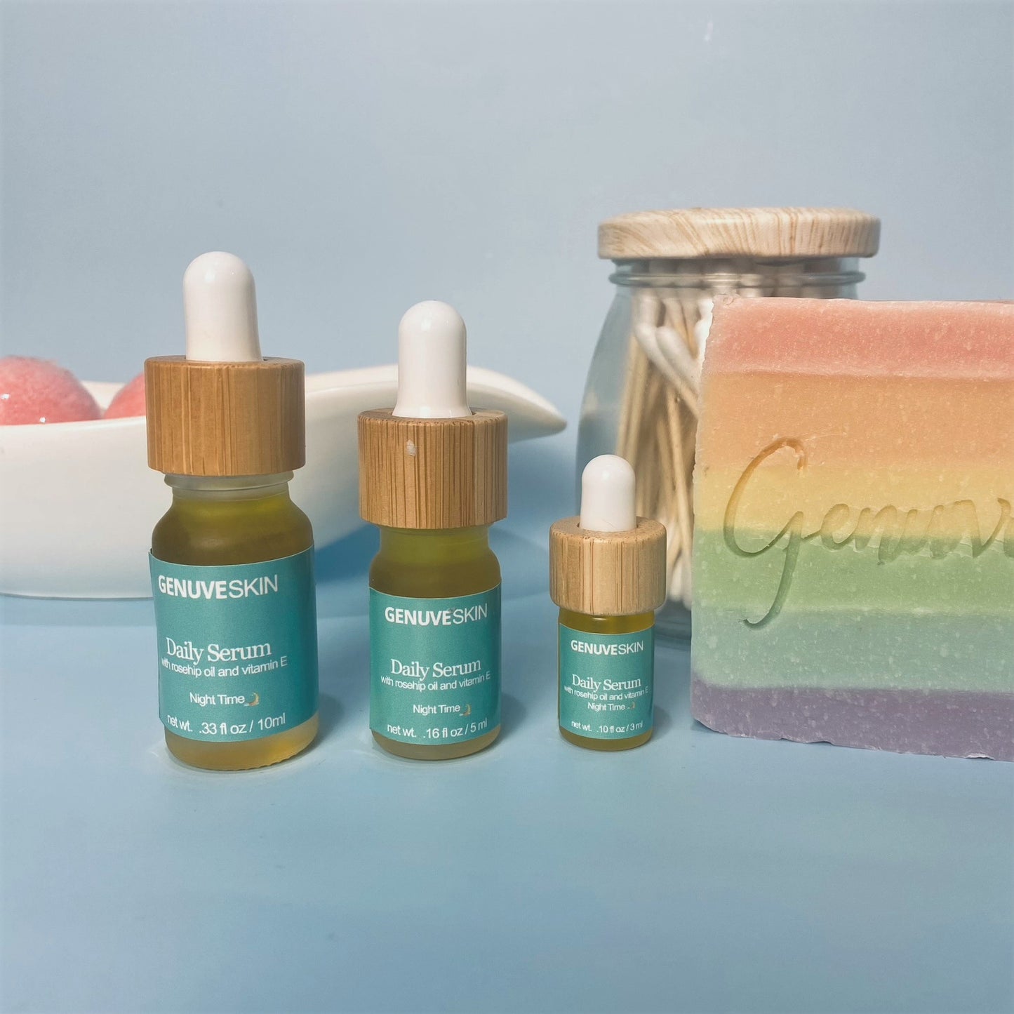 Serum y Jabon Vegan combo, Rostro