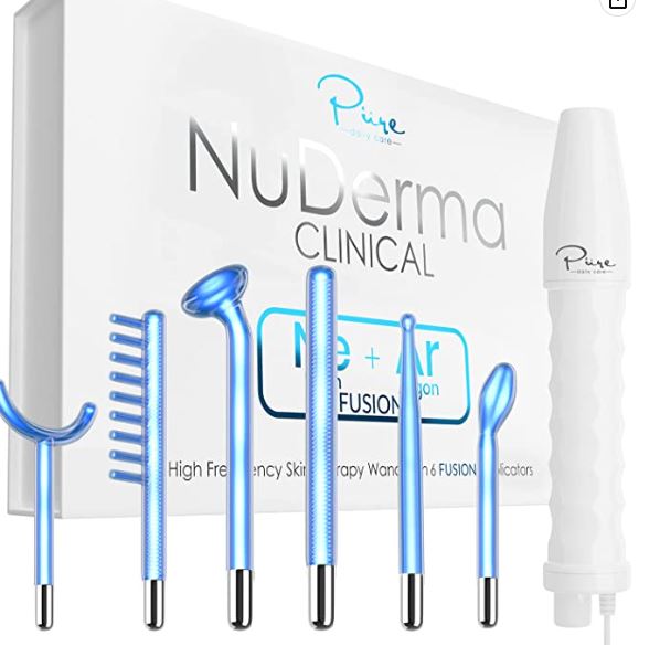 Nuderma maquina para facial portatil