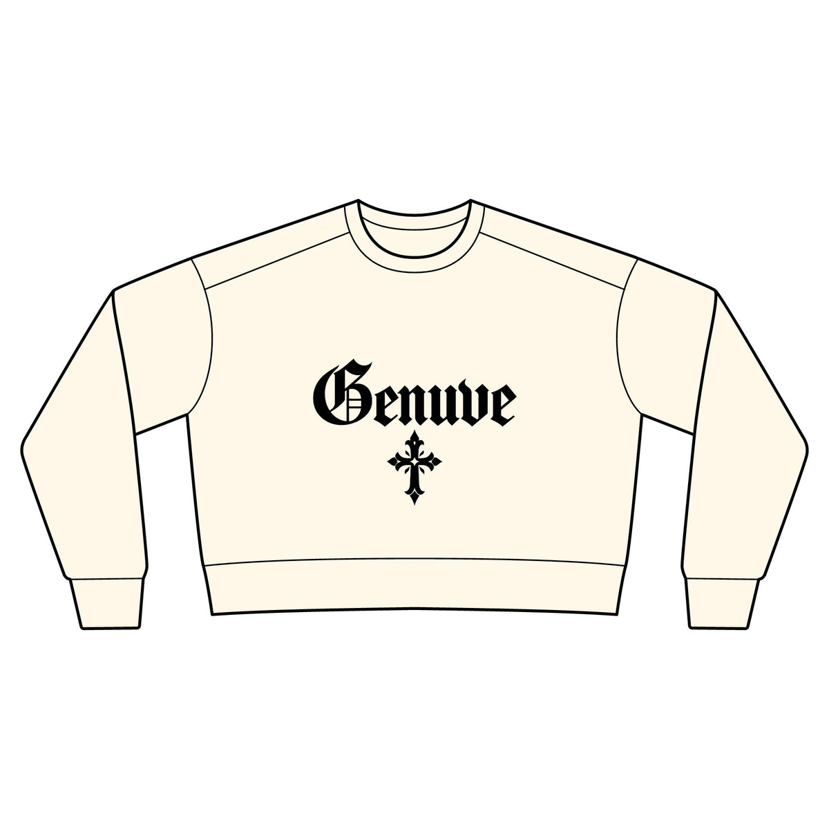GENUVE Heritage — Suéter Crewneck para Mujer