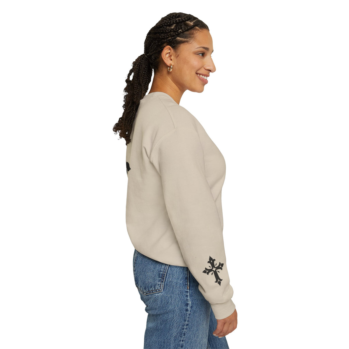 GENUVE Heritage — Suéter Crewneck para Mujer